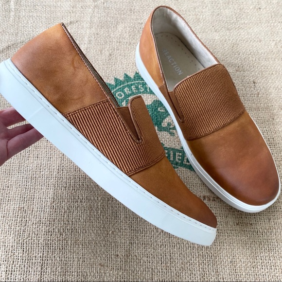 Kenneth Cole Reaction Brown slip on sneaker 10